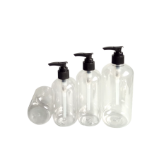 Round PET pump bottle, 250ml, 300ml, 500ml (FPET250-K, FPET300-N and FPET500-P)